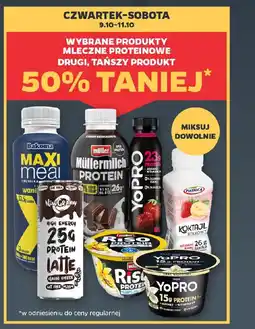 Netto Wybrane produkty mleczne proteinowe oferta
