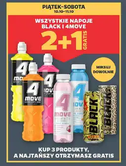 Netto Wszystkie napoje black i 4move oferta