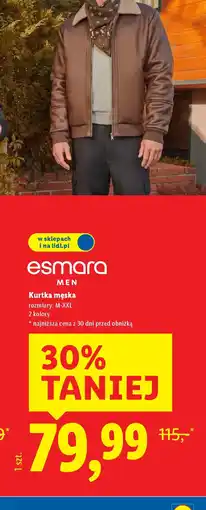 Lidl Kurtka męska Esmera oferta
