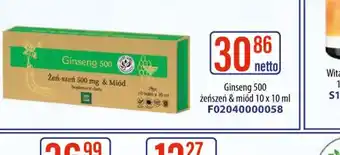 AT Ginseng 500 żeń-szeń & miód oferta