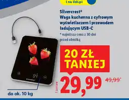 Lidl Waga kuchenna Silvercrest oferta