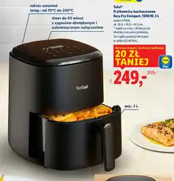 Lidl Frytkownica beztłuszczowa Tefal Easy Fry Compact oferta