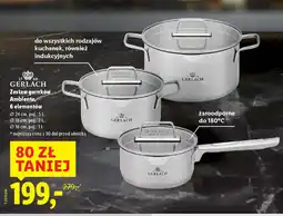 Lidl Zestaw garnków Gerlach Ambiente oferta