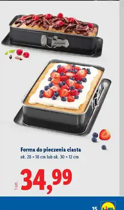 Lidl Forma do pieczenia ciasta oferta