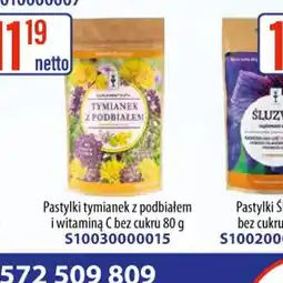AT Pastylki tymianek z podbiałem oferta