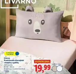 Lidl Prześcieradło dżersejowe Livarno oferta