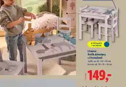 Lidl Livarno Stół dziecięcy z 2 krzesłami oferta