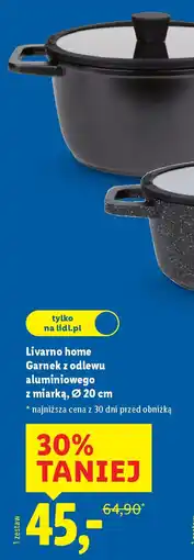 Lidl Garnek Livarno Home oferta