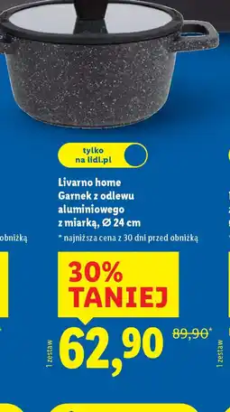 Lidl Garnek Livarno Home oferta