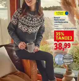 Lidl Sweter damski Esmara oferta