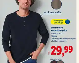 Lidl Koszulka męska Esmera men oferta