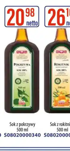 AT Dary Natury Sok z pokrzywy oferta