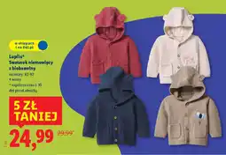 Lidl Sweterek niemowlęcy Lupilu oferta