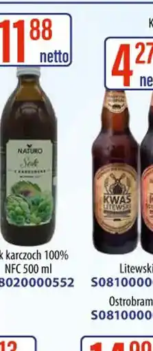 AT NATURO Sok karczoch oferta