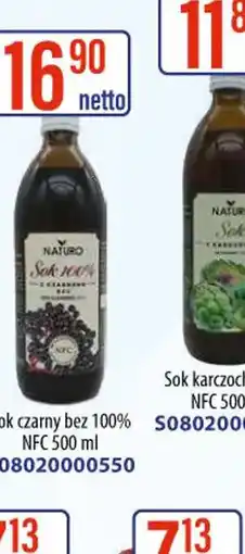 AT NATURO Sok czarny bez 100% oferta