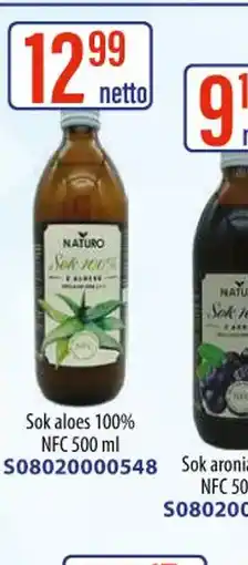 AT NATURO Sok aloes 100% oferta