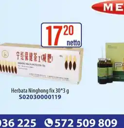 AT Herbata Ninghong fix oferta