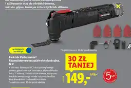 Lidl Akumulatorowe narzędzie wielofunkcyjne Parkside Performance oferta