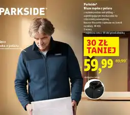 Lidl Bluza męska z polaru Parkside oferta