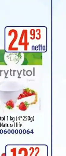 AT Natural life Erytrytol oferta
