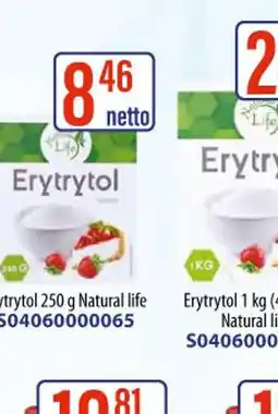 AT Natural life Erytrytol oferta