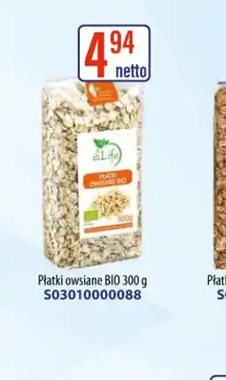 AT inLife Płatki owsiane BIO oferta