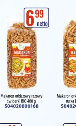 AT Makaron orkiszowy razowy świderki BIO oferta