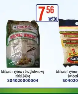 AT LUCKA Makaron ryżowy bezglutenowy nitki oferta