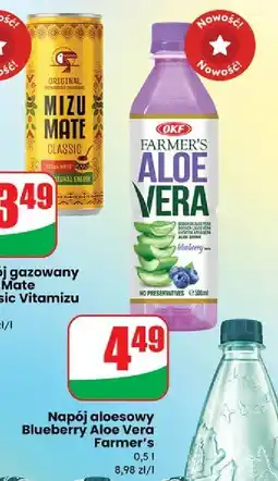 Dino Napój aloesowy z jagodą Okf Farmer's Aloe Vera oferta