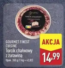 ALDI Torcik chałwowy z żurawiną Gourmet Finest Cuisine oferta