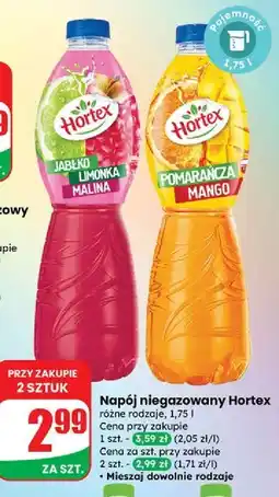 Dino Napój jabłko-malina-limonka Hortex oferta