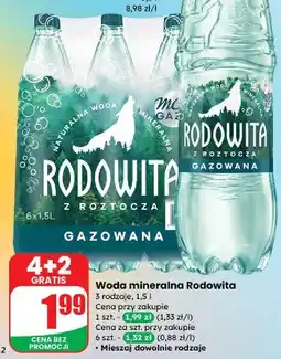 Dino Woda gazowana Rodowita Z Roztocza oferta