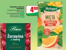 Dino Herbatka mięta z pomarańczą i mango Herbapol oferta