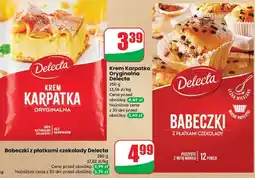 Dino Babeczki nadziewane płatkami czekolady Delecta oferta