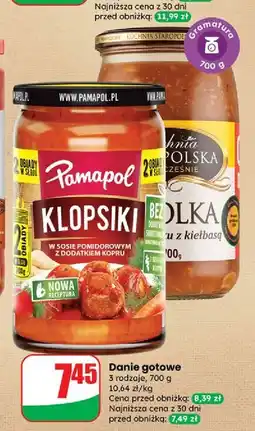 Dino Fasolka po bretońsku Pamapol oferta