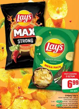 Dino Chipsy chili & lime Lay's Max Strong oferta