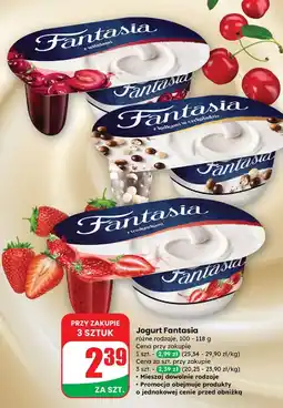 Dino Jogurt z truskawkami Danone Fantasia oferta