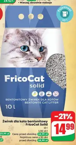 Dino Żwirek bentonitowy solid Fricocat oferta