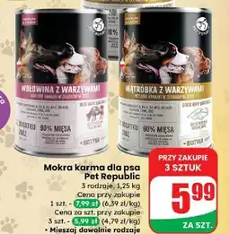 Dino Karma dla psa wątróbka z warzywami Pet Republic oferta