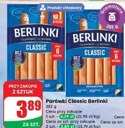 Dino Parówki classic Morliny Berlinki oferta