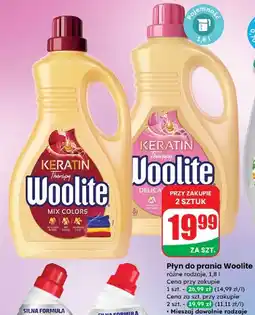 Dino Płyn do prania delicate & wool Woolite Keratin oferta