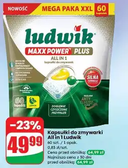 Dino Tabletki do zmywarki Ludwik Maxx Power oferta