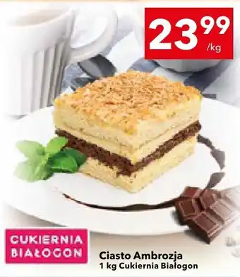 Lewiatan Ciasto Ambrozja Cukiernia Białogon oferta