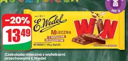 Dino Czekolada mleczna z wafelkami orzechowymi WW E.Wedel oferta