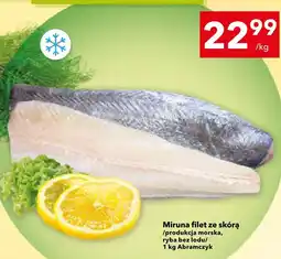 Lewiatan Miruna filet ze skórą Abramczyk oferta