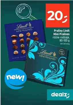 Dealz Praliny Lindt Mini Pralines różne rodzaje oferta