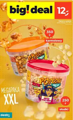 Dealz Popcorn w wiaderku Dealz oferta