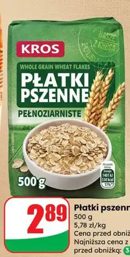 Dino Płatki pszenne pełnoziarniste Kros oferta