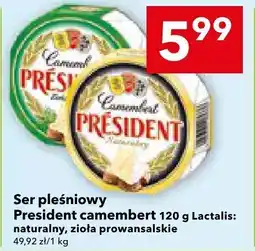 Lewiatan Ser pleśniowy camembert President oferta