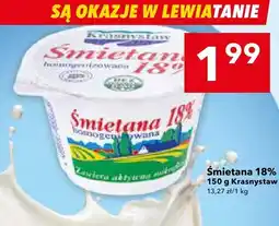 Lewiatan Śmietana Krasnystaw 18% oferta